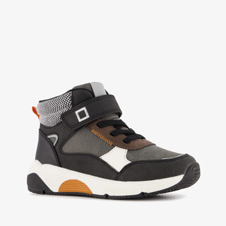 Blue Box hoge jongens sneakers zwart grijs