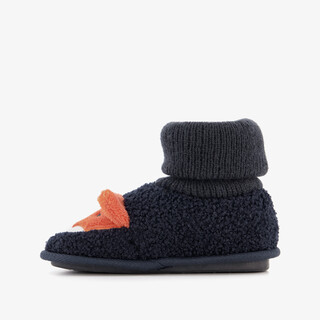 Thu!s kinder pantoffels met een vosje blauw