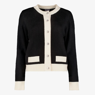 TwoDay dames vest zwart wit