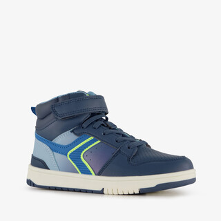 Blue Box hoge jongens sneakers blauw