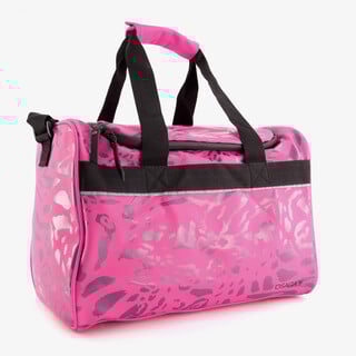 Osaga sporttas roze met panterprint 26 liter