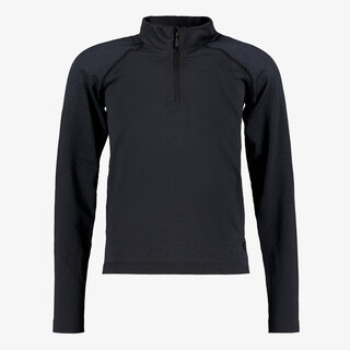 Osaga seamless kinder sport pully zwart