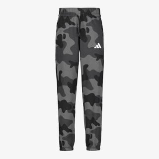 Adidas Camo FL kinder joggingbroek zwart grijs