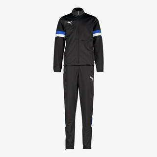 Puma IndividualRISE kinder trainingspak zwart blauw
