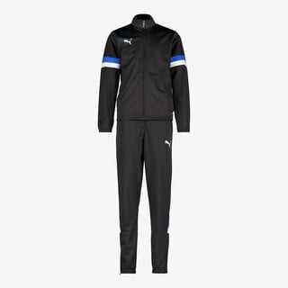 Puma IndividualRISE kinder trainingspak zwart blauw