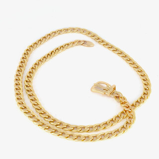 Dames kettingriem goud