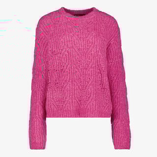 TwoDay gebreide dames trui roze