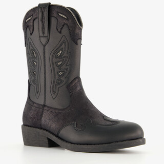 Blue Box meisjes cowboylaarzen zwart