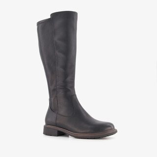 Softline dames laarzen met H leest zwart
