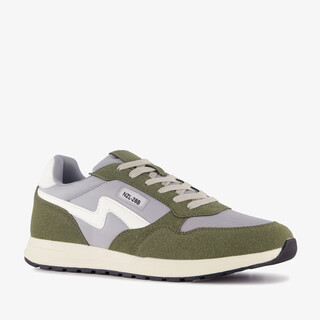 Blue Box heren sneakers groen grijs