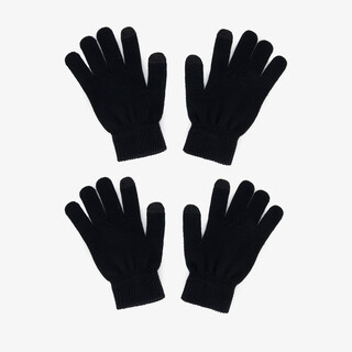 2 paar touchscreen handschoenen zwart
