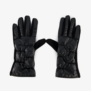 Dames PU handschoenen zwart