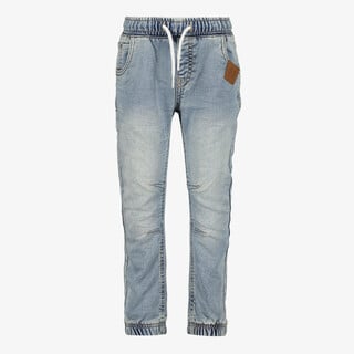 Unsigned jongens jog denim met stone wassing blauw