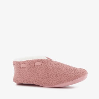 Thu!s gevoerde dames sloffen roze