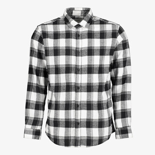 Produkt heren overhemd zwart/wit