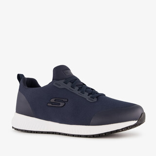 Skechers Work Squad SR heren werkschoenen blauw