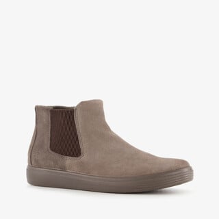 ECCO Classic suede dames Chelsea boots taupe