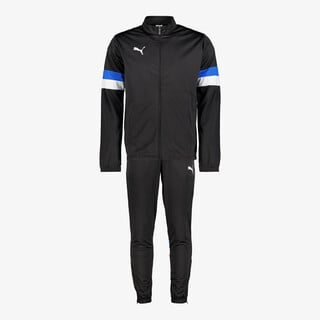 Puma IndividualRISE heren trainingspak zwart blauw