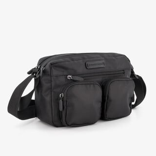 Renato Lucci dames schoudertas zwart