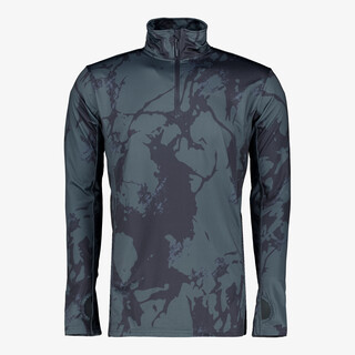 Mountain Peak heren skipully met rits camouflage