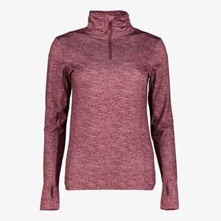 Mountain Peak dames skipully met rits roze