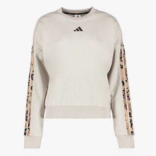 Adidas Animal Print 3 Stripes dames sport sweater