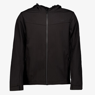 Mountain Peak heren softshell jas zwart