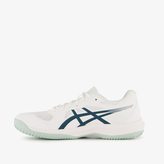 Asics Upcourt 6 heren zaalschoenen wit groen