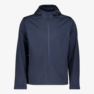 Mountain Peak heren outdoor softshell jas blauw