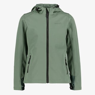 Mountain Peak kinder softshell jas groen