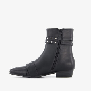 Nova dames biker boots zwart