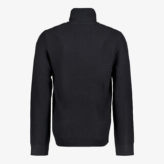 Produkt heren trui met hoge kraag blauw