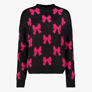 TwoDay dames trui met roze strikken
