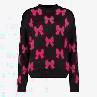 TwoDay dames trui met roze strikken