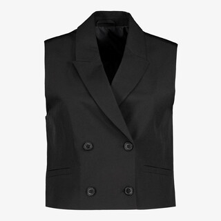 TwoDay dames blazer gilet zwart