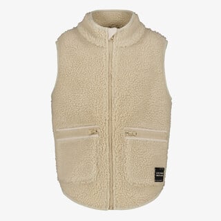 Unsigned jongens teddy gilet beige