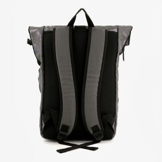 Osaga rolltop rugzak waterdicht zwart met panterprint 14 liter