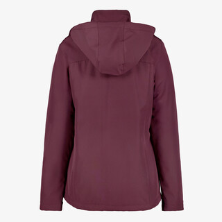 Mountain Peak gewatteerde dames softshell jas bordeaux
