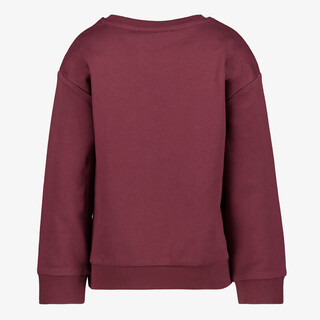 Name It meisjes trui met hondje bordeaux rood