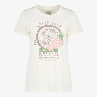 TwoDay dames t-shirt met opdruk wit