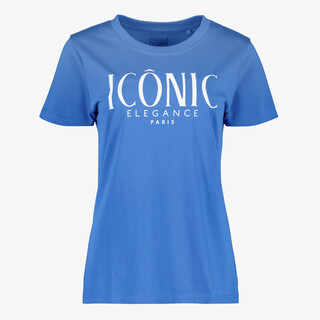 TwoDay dames t-shirt met opdruk blauw