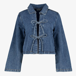 TwoDay korte dames spijkerjas blauw