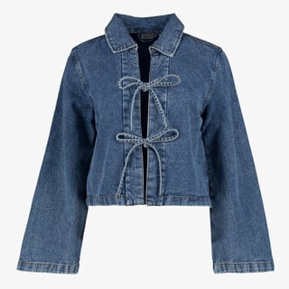TwoDay korte dames spijkerjas blauw