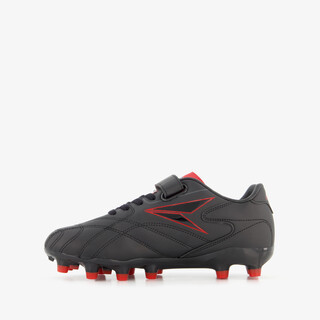 Dutchy FG kinder voetbalschoenen zwart rood