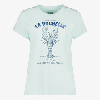 TwoDay dames t-shirt met opdruk blauw