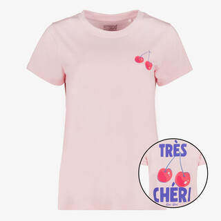 TwoDay dames t-shirt met opdruk roze