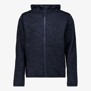 Mountain Peak heren outdoor fleece vest blauw