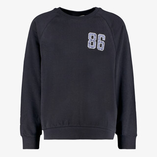 Name It meisjes sweater met opdruk zwart