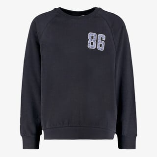 Name It meisjes sweater met opdruk zwart