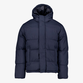 Produkt gewatteerde heren jas blauw